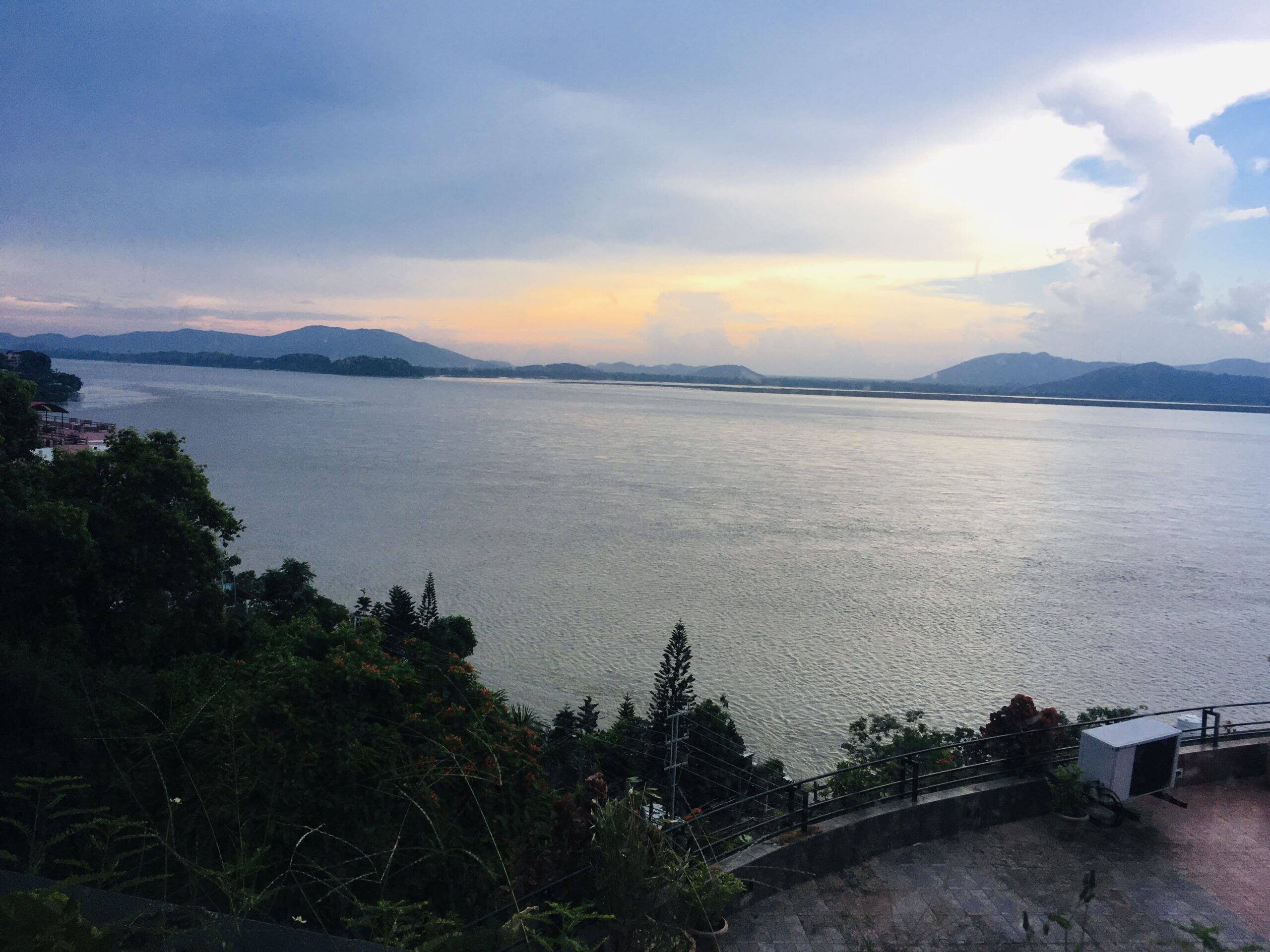 Brahmaputra view from DBI Homestay